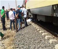 مصرع وإصابة شخصين في حادثي قطار بالمنيا