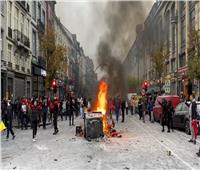 حظر الحركة في شوارع بروكسل إثر أعمال شغب