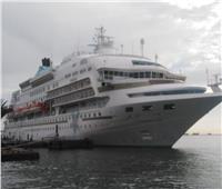 وصول السفينة السياحية «كريستال السماوية» لميناء بورسعيد السياحي