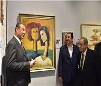 سفير فلسطين بالقاهرة يفتتح معرضًا فنيًا بمشاركة 142 فنانًا عربيًا  