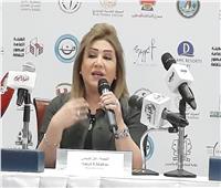 انطلاق المؤتمر الصحفي للفنانة الأردنية أمل الدباس بمهرجان شرم الشيخ للمسرح | فيديو 