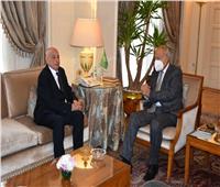 أمين العرب يستقبل رئيس مجلس النواب الليبى