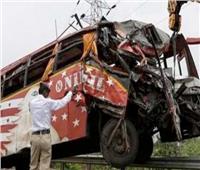 مصرع وإصابة 21 شخصا إثر اصطدام حافلة بشاحنة شمالي الهند