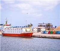 تداول 31 سفينة للحاويات والبضائع العامة بميناء دمياط 
