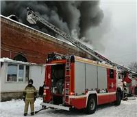 إخماد حريق مُستودع محروقات في بريانسك الروسية