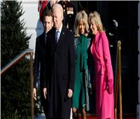 الرئيس الأمريكي يستقبل نظيره الفرنسي في البيت الأبيض