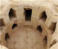 «بورتريهات» و«مبنى جنائزي» ضخم من العصرين البطلمي والروماني بجبانة جرزا بالفيوم 
