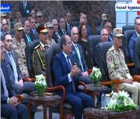 الرئيس السيسي: مش هنزيل عماير في الإسكندرية لتنفيذ المحاور الجديدة