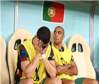 الحزن يخيم على رونالدو بعد استبعاده من تشكيل البرتغال أمام سويسرا