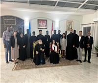 سفيرة مصر في رواندا تشارك في افتتاح كنيسة الروم الأرثوذكس 