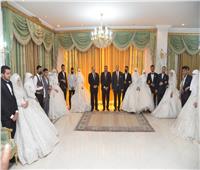 محافظ مطروح يشهد احتفالية زفاف جماعى لـ 30 عريس وعروسة