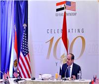 الرئيس السيسي يلتقي أعضاء تجمع أصدقاء مصر في الكونجرس الأمريكي 