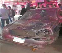 إصابة شخصين وتحطم سيارة في انفجار ماسورة غاز بالإسكندرية