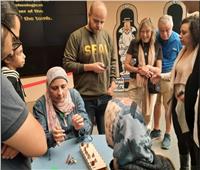 «لعبة السينيت..  يوم مع الألعاب المصرية» فعالية بالمتحف القومي للحضارة المصرية |صور