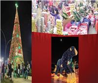بيزنس رأس السنة| إقبال على «بابا نويل».. وأشجار الكريسماس تزين الأسواق