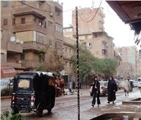 أمطار غزيرة تضرب محافظة الجيزة