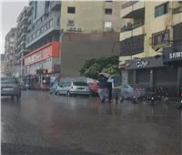 أمطار متوسطة على مدن ومراكز بمحافظة الدقهلية