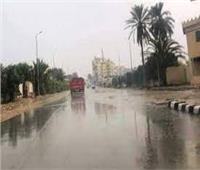 هطول أمطار متوسطة على مناطق «شمال سيناء»