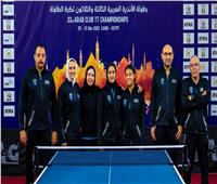 ألاء سعد: جزيرة الورد يستهدف المربع الذهبي في بطولة الأندية العربية لتنس الطاولة