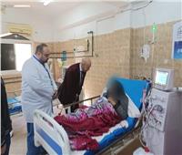 وكيل «صحة الشرقية» يتفقد مستشفى ههيا المركزي
