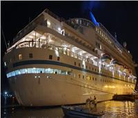 في رحلتها الأولى.. السفينة AMERA تغادر ميناء بورسعيد السياحي