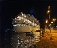 ميناء بورسعيد يستقبل السفينة السياحية «أميرا» وعلى متنها 409 سائحين