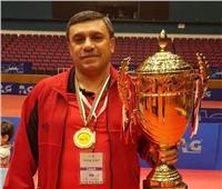 أشرف عبد الفتاح: ثقتنا كبيرة بلاعبي الأهلي في الاحتفاظ بلقب البطولة العربية لتنس الطاولة 