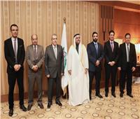 رئيس البرلمان العربي يلتقي رئيس جامعة الأمير محمد بن فهد
