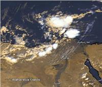 «الأقمار الصناعية» تظهر سحب رعدية وأمطار غزيرة على 4 محافظات 