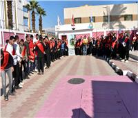 100 طالب وطالبة من جامعة سوهاج في زيارة لمشروعات «حياة كريمة»