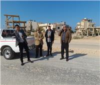 نائب محافظ شمال سيناء يؤكد على سرعة الانتهاء من المحاور بالعريش