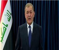الرئيس العراقي يهنئ شعب بلاده على انطلاق كأس الخليج