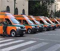 تمركز سيارات العيادات المتنقلة للتأمين الطبي لعدد من الكنائس بالإسكندرية