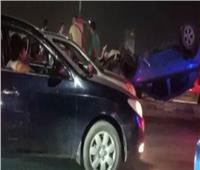 مصرع شخص وإصابة آخر في حادث تصادم في بني سويف