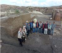 زيارة تفقدية لمنطقة آثار كفر الشيخ للوقوف على موقف العمل بـ «تل الفراعين»