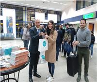 «مرسى علم الدولي» يستقبل أول رحلة طيران عارض من مطار «مالبينسا» بميلانو | صور