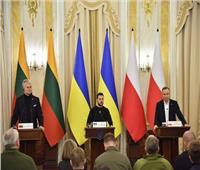 رؤساء ليتوانيا وبولندا وأوكرانيا يتبنون إعلانا عقب اجتماعهم في لفوف‎‎
