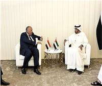 5 لقاءات للوزير سامح شكري على هامش قمة أسبوع أبو ظبي للاستدامة 