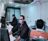 صحة المنوفية: الكشف الطبي على 2445 مواطن بالقافلة الطبية بقرية زاوية رزين