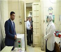 وزير الصحة يتفقد 3 مستشفيات ومكتب صحة المنيل بمحافظة القاهرة 
