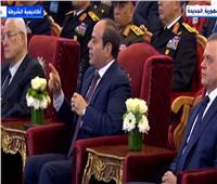 الرئيس السيسي: الترقية للبطل طارق عبد الوهاب شكل من أشكال العرفان والتقدير