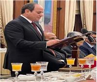 الرئيس السيسي: مصر والهند لديهما قواسم مشتركة لنشر السلام ونبذ العنف 