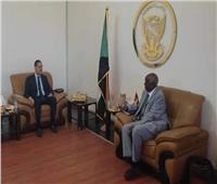سفير مصر في الخرطوم يلتقي وزير الحكم الاتحادي السوداني