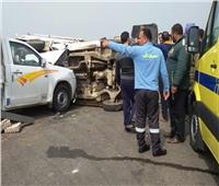 مصرع وإصابة 5 أشخاص في حادثين بطرق الشرقية 