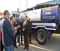 محافظ أسيوط ورئيس شركة مياه الشرب يتفقدان معدات مجابهة الأزمات