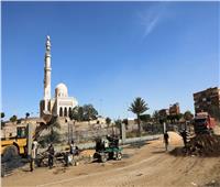 أشرف عطية يتفقد مشروع تطوير منطقة الطابية التاريخية بمدينة أسوان