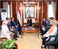 وزيرة الهجرة تستقبل م. أشرف دوس المستثمر ورجل الأعمال المصري بالولايات المتحدة 