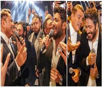«سجل يا تاريخ».. تفاصيل غناء عمرو دياب وتامر حسني في زفاف أحمد عصام