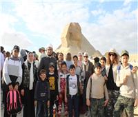 «أوقاف القاهرة» تنظم رحلة ترفيهية لأطفال البرنامج التثقيفي في الأهرامات 