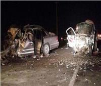 إصابة شخصين نتيجة تصادم سيارتين على محور 30 يونيو بالإسماعيلية